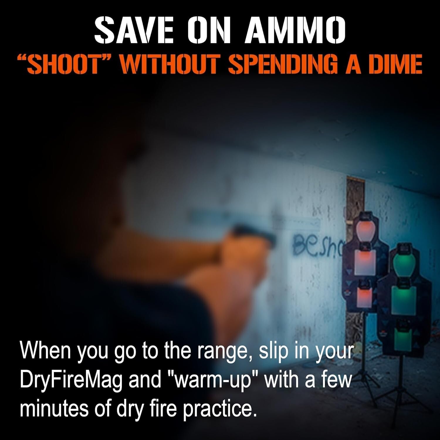 Dry Fire Training Magazine for Smith & Wesson M&P | Adjustable Trigger Weight