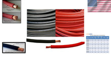 Load image into Gallery viewer, Heavy-Duty 1/0 Gauge 50ft Total Copper Battery Cable for Automotive &amp; Solar Use