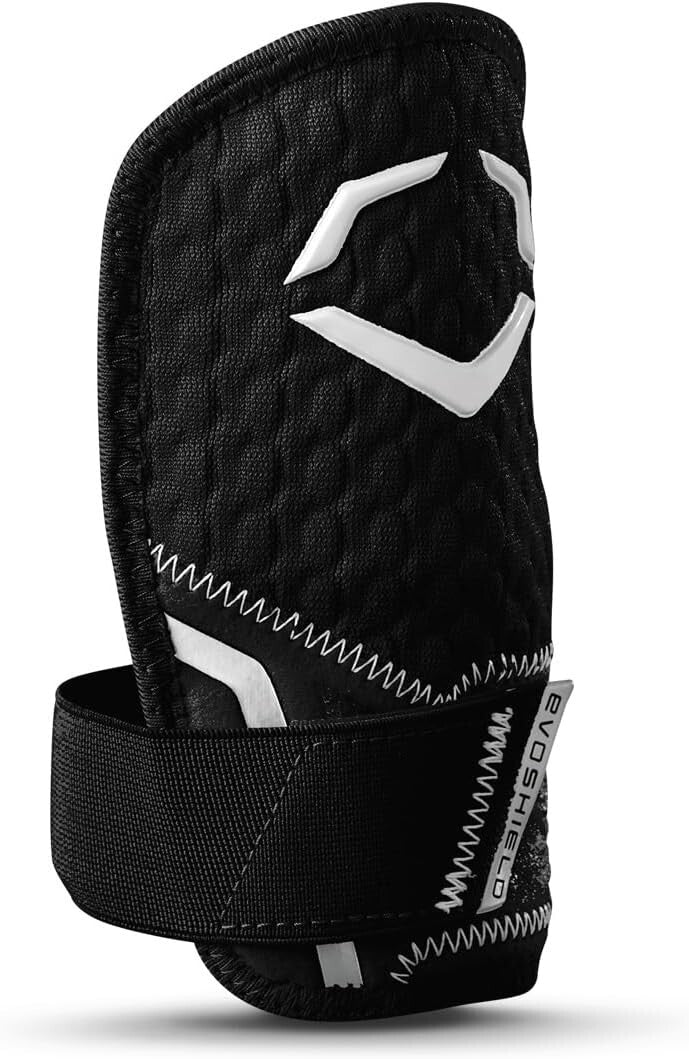 Advanced Dispersion Technology in Black Left Hand Batter's Hand Guard – Pro 2.0