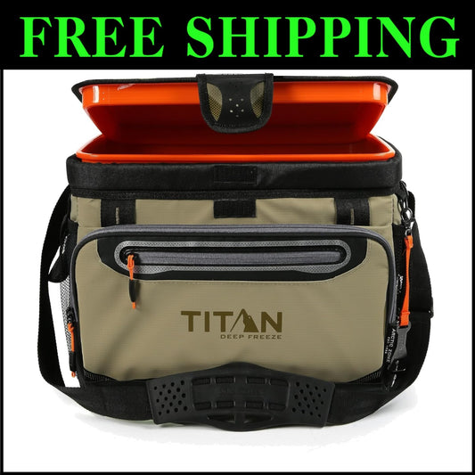 Lightweight Zipperless HardBody Cooler with Deep Freeze Insulation Technology