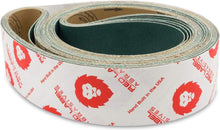 Load image into Gallery viewer, Heavy-Duty Zirconia Sanding Belts - 80 Grit, 2x48 Inch, Perfect for Metalwork