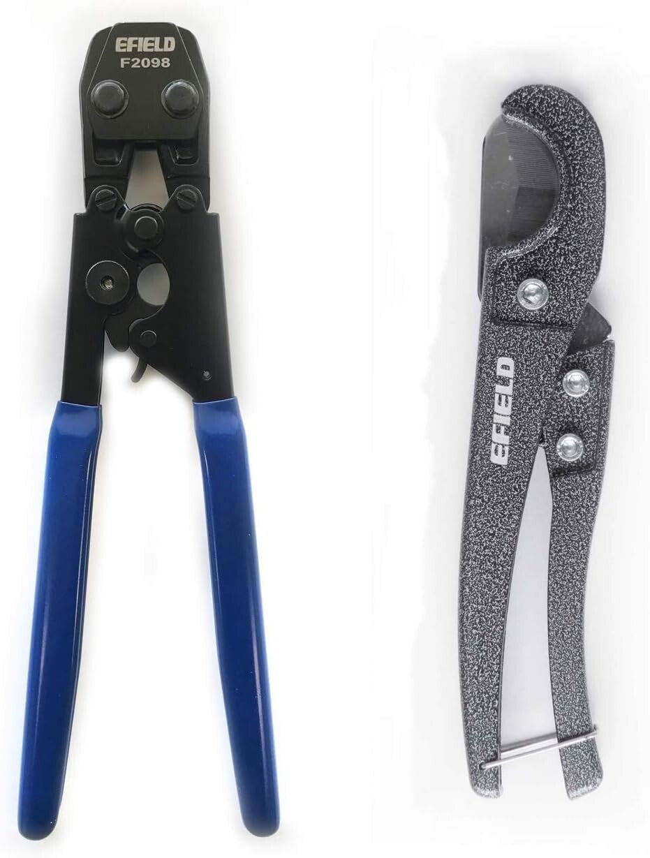 Complete Plumbing Solution: 1/2 Inch PEX-B Pipe, Brass Fittings, Cutter & More