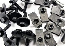 Load image into Gallery viewer, M6-1.0 Automotive Bolt &amp; U-Nut Clip Set - Effortless Installation 20-Piece