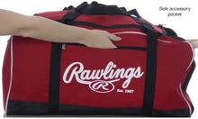 Load image into Gallery viewer, Moisture-Proof 26L Baseball/Softball Duffel Bag with Ventilated Shoe Compartment