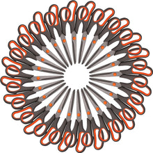 Load image into Gallery viewer, 24 Pack 8" Titanium Scissors - Sharp All-Purpose Classroom &amp; Office Tools