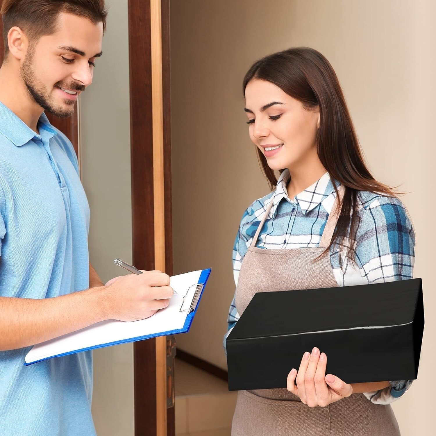 500 Bulk Poly Mailers 12x15.5'' - Strong Self-Sealing Shipping Bags for Business