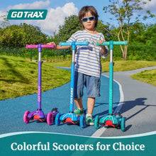 Load image into Gallery viewer, Exciting LED Lighted Kids Kick Scooter - Ideal for Ages 2-8 and Up to 100 lbs