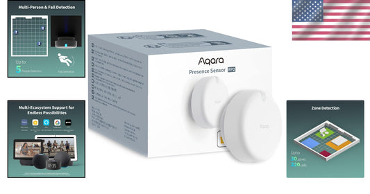 Presence Sensor FP2: Wired Motion Detection with HomeKit, Alexa & Google Support