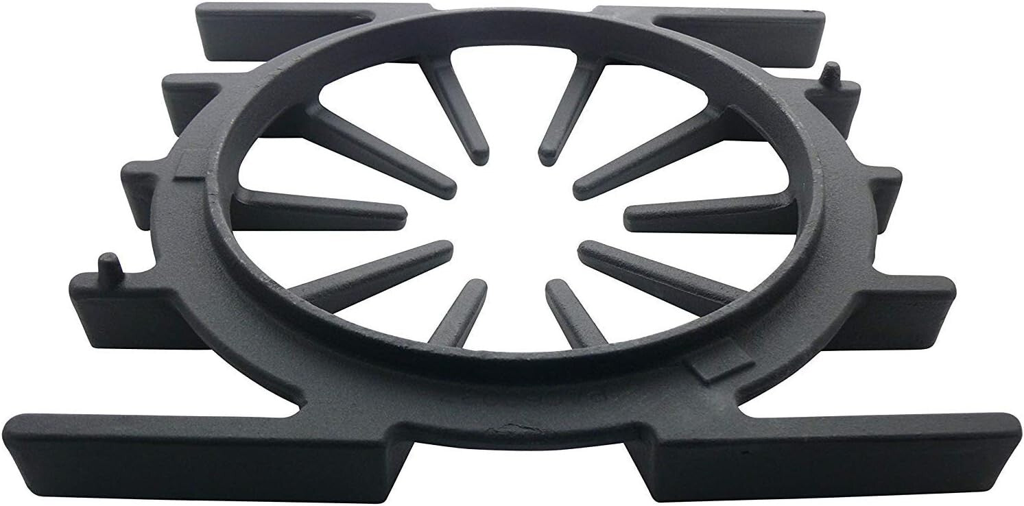 Matte Black Porcelain Enamel Grate - 10.8" x 10" Replacement for Viking Ranges