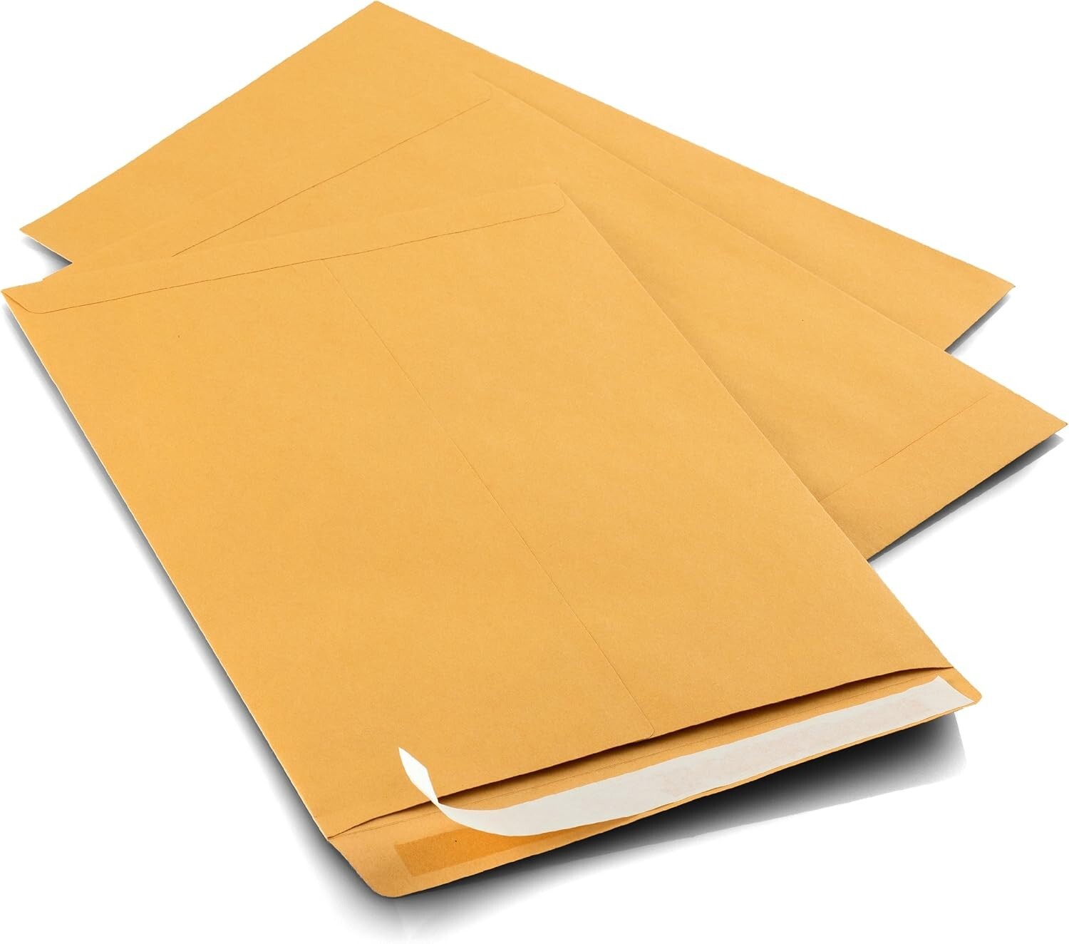 Durable 9x12 Self-Sealing Brown Kraft Envelopes - 250 Pack for Business Use
