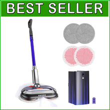 Load image into Gallery viewer, Multi-Surface Electric Mop with Detachable Battery &amp; Deep Cleaning LED Headlight