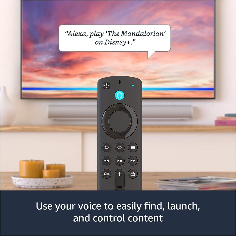 Fire TV Stick 4K Max: Powerful, Wi-Fi 6 Streaming & Alexa Voice Control Remote