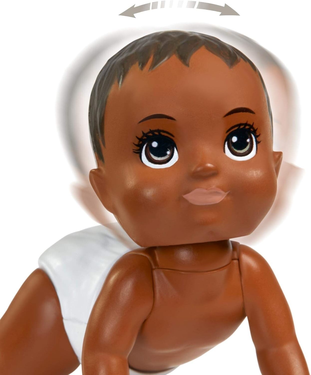 Bobbling Baby Doll & Floor Gym Playset - Encourages Creativity & Crawling