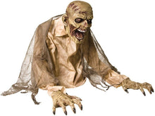 Load image into Gallery viewer, Realistic 2' Gaseous Zombie with Fog Effect - Perfect for Outdoor Frights