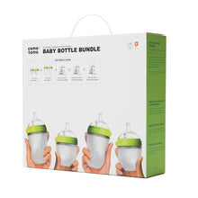 Load image into Gallery viewer, Eco-Friendly Silicone Baby Bottle Set - 7 Pieces, Colic Prevention &amp; Easy Clean