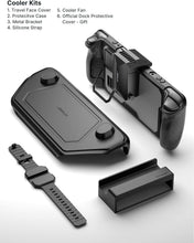 Load image into Gallery viewer, Customizable Steam Deck Protective Case with Cooling Fan &amp; Lightweight Design