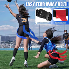 Load image into Gallery viewer, Youth and Adult Flag Football Set - 20 Adjustable Belts &amp; Soft Detachable Flags