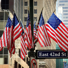 Load image into Gallery viewer, Outdoor American Flag 6 x 10 ft - Embroidered, Durable with Heavy Brass Grommets