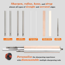 Load image into Gallery viewer, Ultimate 11-In-1 Knife Sharpening Kit for Hunters - Adjustable &amp; Portable Design