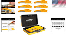Load image into Gallery viewer, Innovative 6-Pc Electric Guitar Nut File Set in Aluminum Case - Super Light Use
