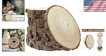Load image into Gallery viewer, Set of 10 Versatile Wooden Discs - Ideal for DIY Crafts, Decor, and More!