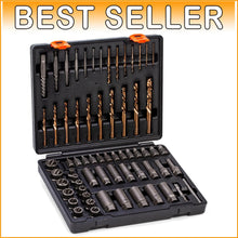 Load image into Gallery viewer, Ultimate 65-Piece Extractor Set with Organized Carry Case for Heavy-Duty Jobs