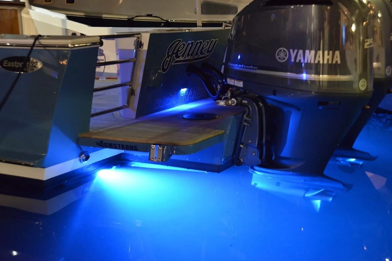 SeaBlaze Mini Underwater LED Boat Lights - Marine Grade, Bright Blue, Sold Pair