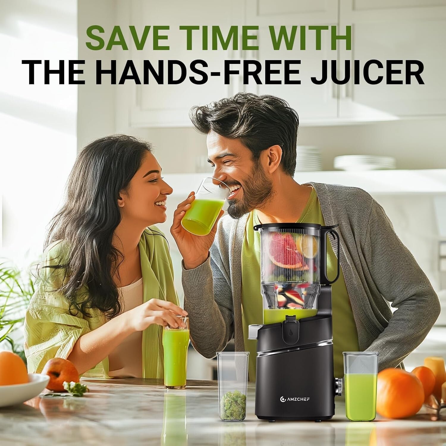 Durable Home Juicer Machine with Triple Filtration for Ultra-Smooth Juice