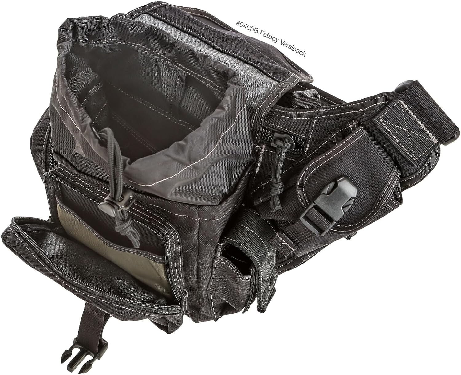 Ergonomic Fatboy Versipack - Stylish Nylon Sling Bag with Quick-Release Buckles