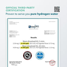 Load image into Gallery viewer, Portable Hydrogen Water Generator with OLED Display - Boost Performance Anywhere