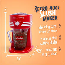 Load image into Gallery viewer, Versatile Red Margarita Machine - 40-Ounce Slushy Maker with Carry Handle
