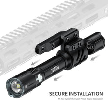 Load image into Gallery viewer, Waterproof USB-C Rechargeable Flashlight - 4 Modes &amp; Lightweight for Outdoors