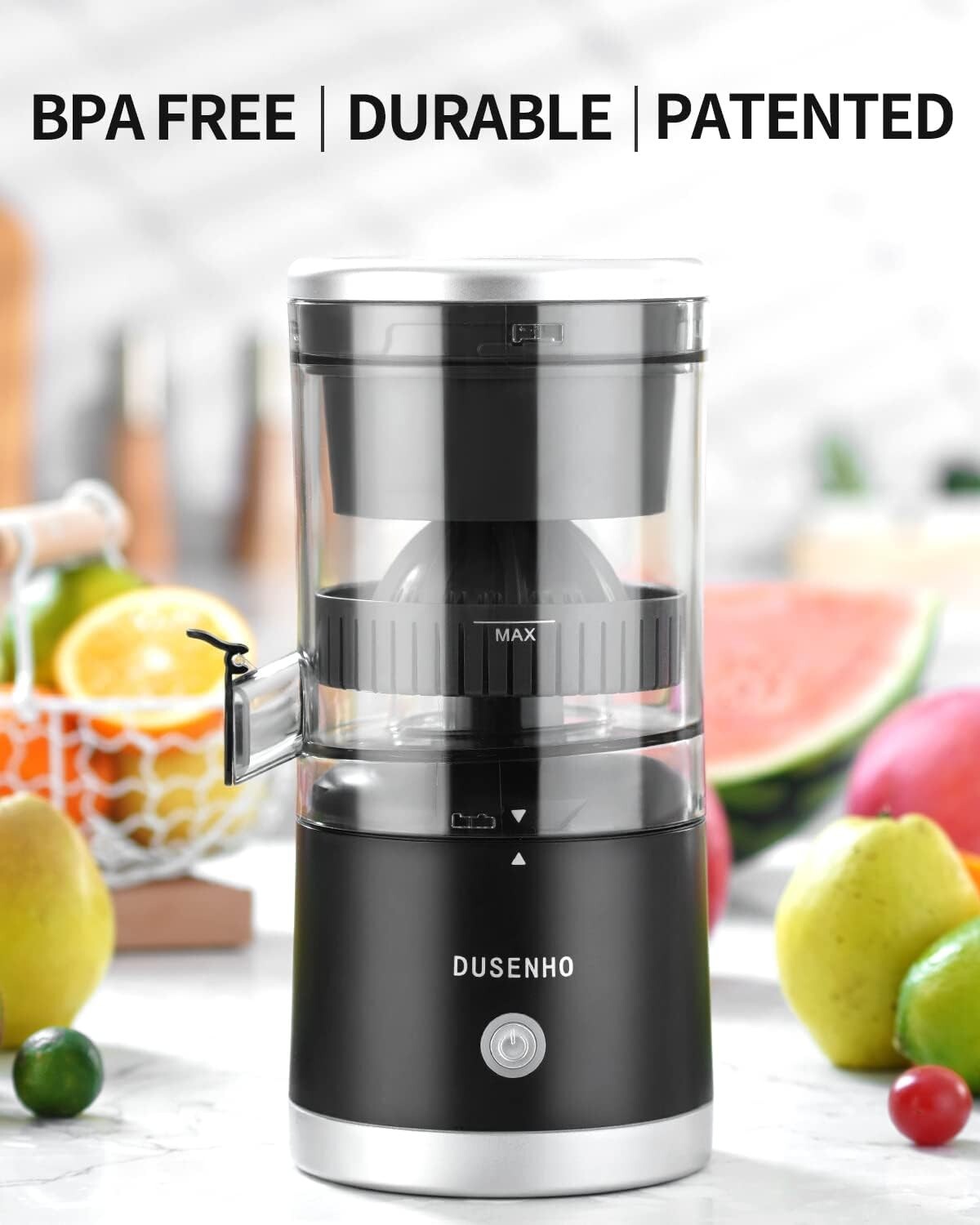 Compact Rechargeable Juicer with USB Charging - Ideal for Outdoor Citrus Juicing
