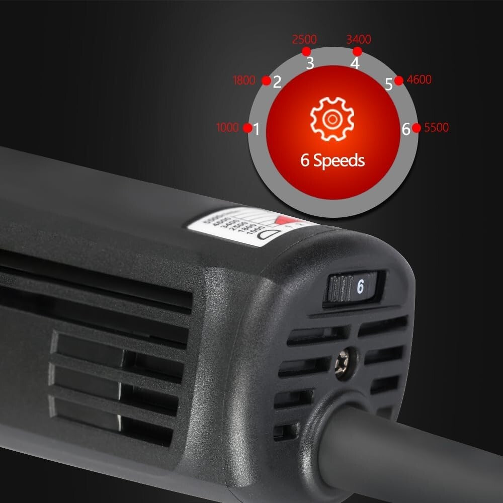 Powerful Corded Mini Polisher with Wool and Sponge Pads - Perfect for Car Care