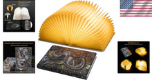 Load image into Gallery viewer, Portable Flying Dragon Book Lamp - 3 Color Touch Night Light for Teens &amp; Adults