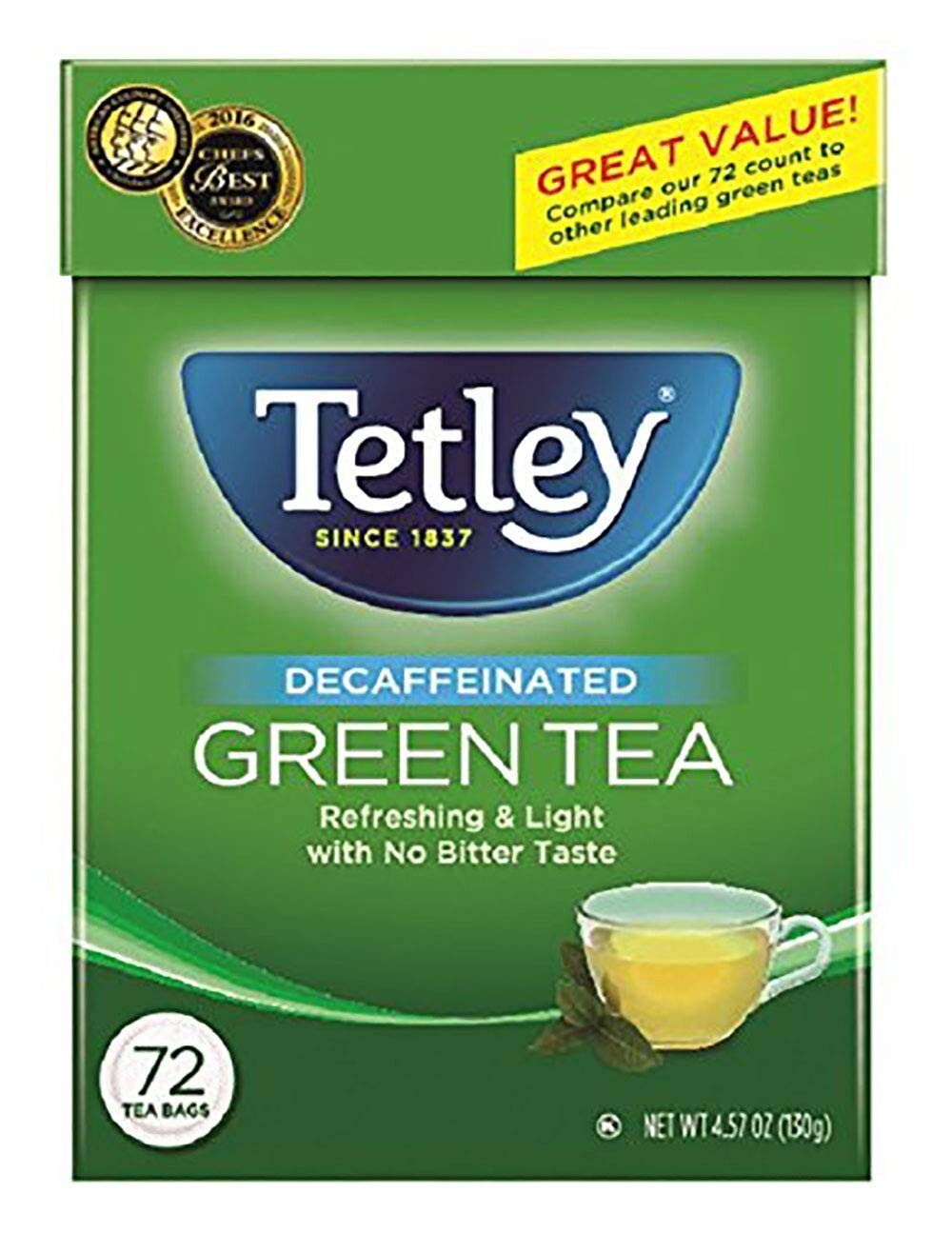 Rainforest Alliance Certified Decaf Green Tea, 432 Count Tea Bags - Eco-Friendly