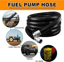 Load image into Gallery viewer, Lightweight 10FT Fuel Transfer Hose with 1'' NPT Connector - Easy Installation