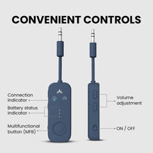 Load image into Gallery viewer, Relay - Compact Bluetooth Adapter with aptX for Enhanced Travel Audio Experience