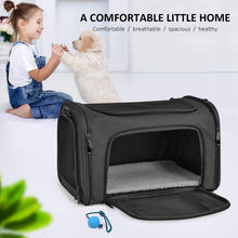 Load image into Gallery viewer, Durable Collapsible Pet Carrier for Cats and Small Dogs - Lightweight &amp; Portable