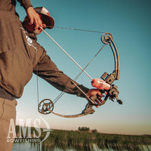 Load image into Gallery viewer, Premium Stainless Steel &amp; Aluminum Bowfishing Reel - Made in USA, Right Handed