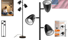 Load image into Gallery viewer, Modern Tree Floor Lamp with 3 Adjustable LED Lights for Stylish Living Spaces