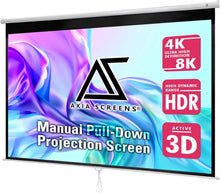 Load image into Gallery viewer, Premium 110-Inch 16:9 Projector Screen - Indoor &amp; Outdoor Viewing Excellence