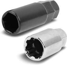 Load image into Gallery viewer, Heavy-Duty M12 x 1.25 Alloy Steel Lug Nuts - 16 Closed End + Lock Nuts Included