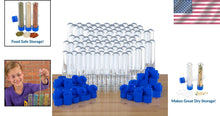 Load image into Gallery viewer, Reusable 120 Pack Test Tubes for Kids - Perfect for Classroom Science Projects