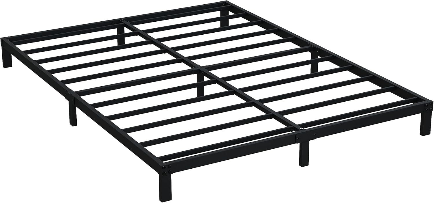 Elegant & Sturdy 7-Inch Full Bed Frame - Squeak & Scratch Resistant Design