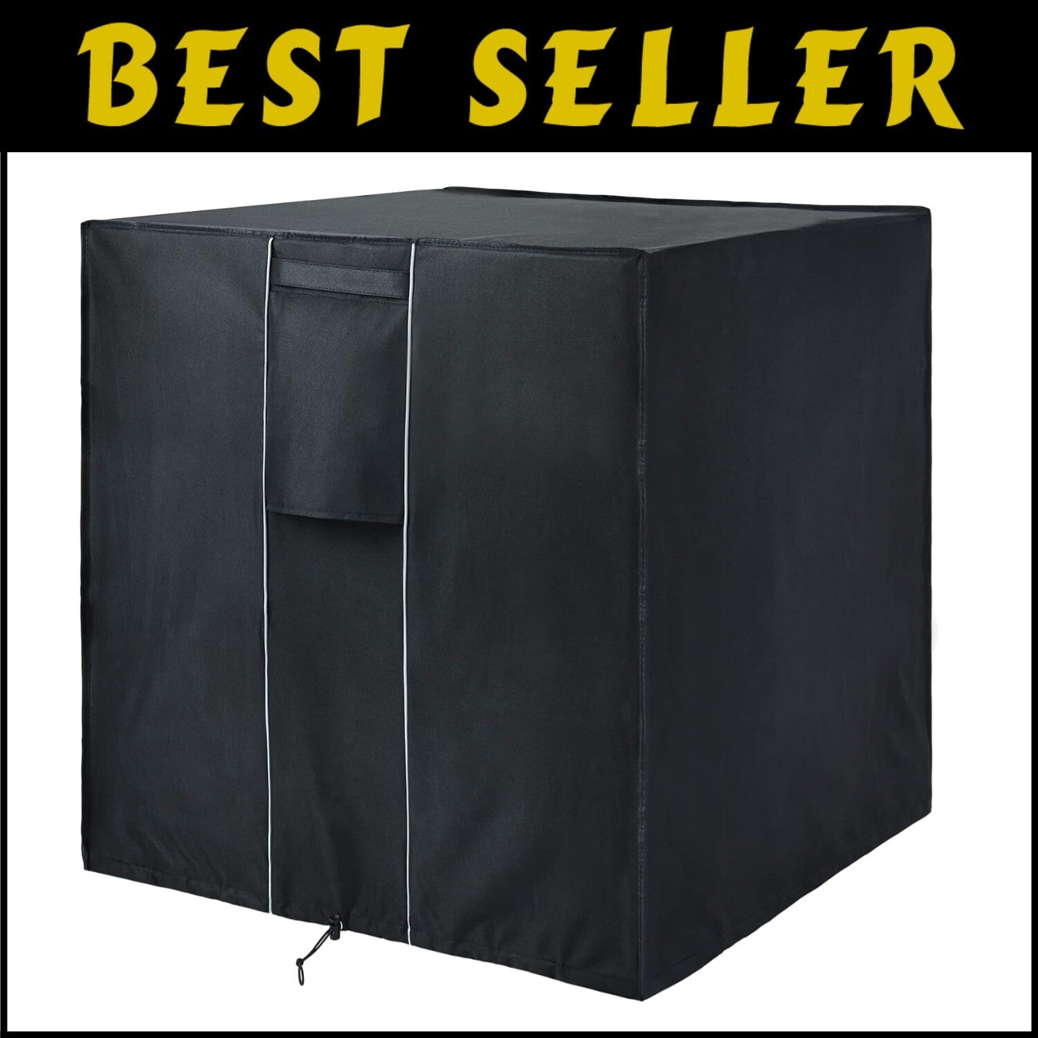 Easy Install Waterproof AC Cover with Adjustable Drawstring for Outdoor Units