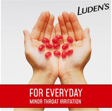 Load image into Gallery viewer, Luden's Wild Cherry Sore Throat Drops - 90 Count, Fast Relief for Kids &amp; Adults