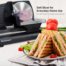 Load image into Gallery viewer, Ultimate 7.5” Electric Meat Slicer with Adjustable Thickness - Perfect for De...