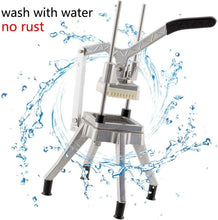 Load image into Gallery viewer, Professional-Grade Vegetable French Fry Cutter with Sharp Stainless Steel Blades