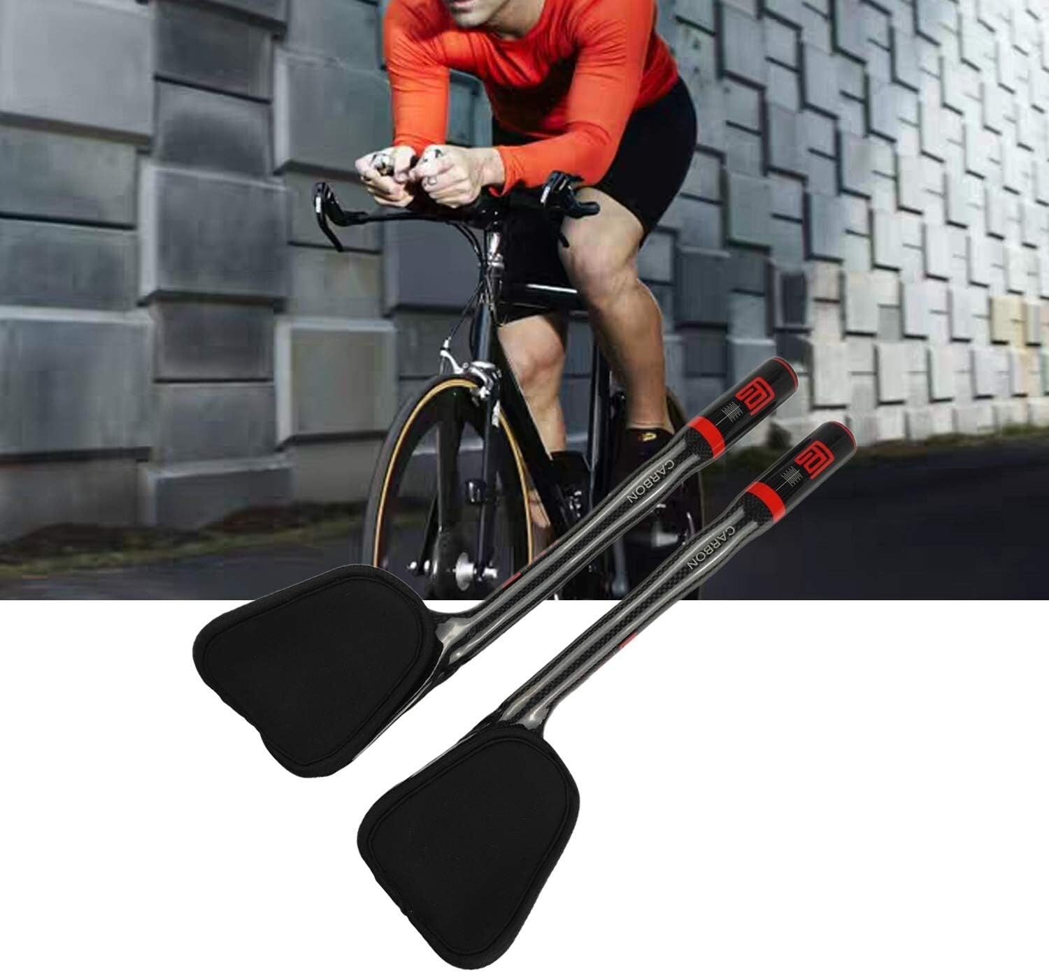 Versatile Cycling Rest Handlebar with Polished Look - Fits 31.8mm Specifications